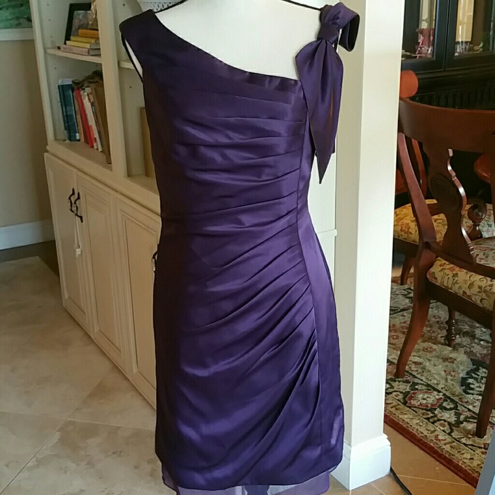White by Vera Wang formal dress, lined ,8